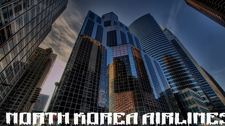 North Korea Airlines Font