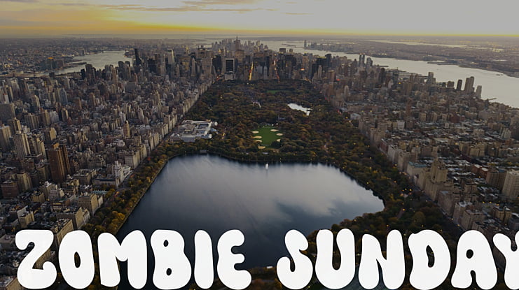 Zombie Sunday Font