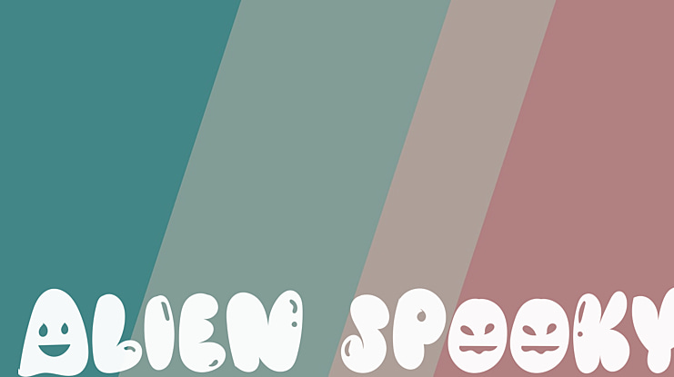 Alien Spooky Font