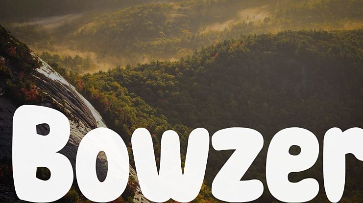Bowzer Font