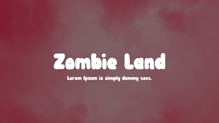 Zombie Land Font