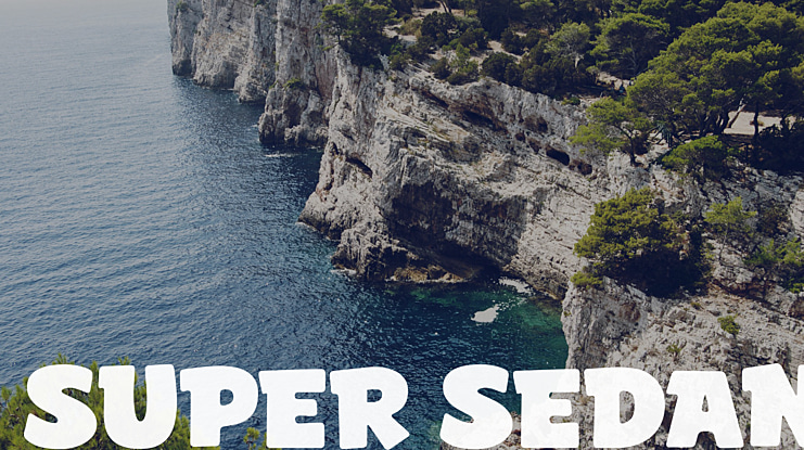 Super Sedan Font