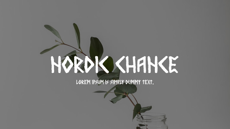 Nordic Chance Font