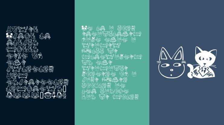 Sakabe Animal 01 Font