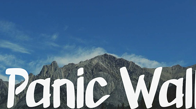 Panic Wall Font