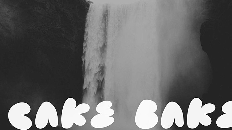 Cake Bake Font Family