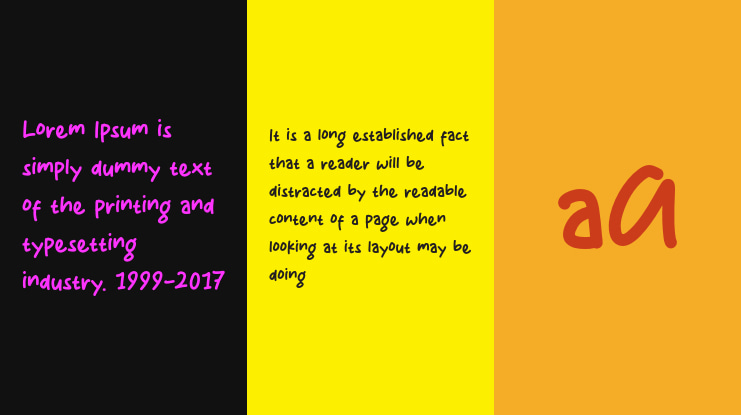 Happy Wednesday Font