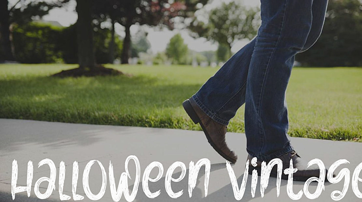 HalloWeen Vintage Font