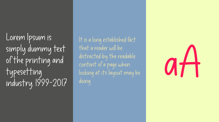 Kitchen Counter Font