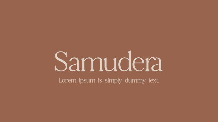 Samudera Font