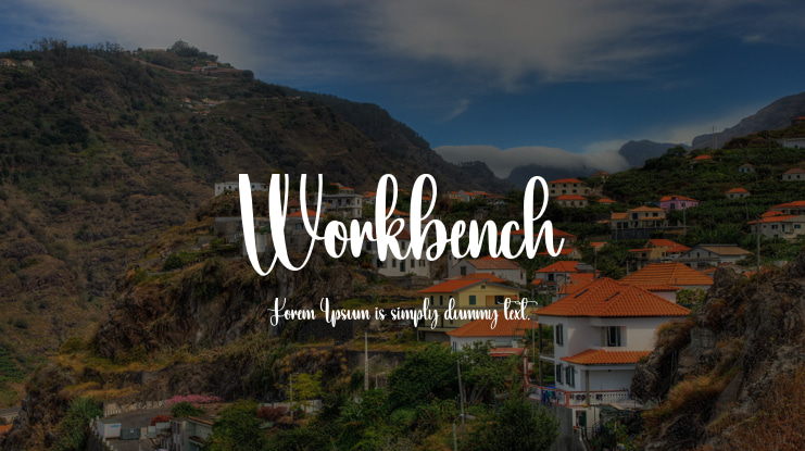 Workbench Font
