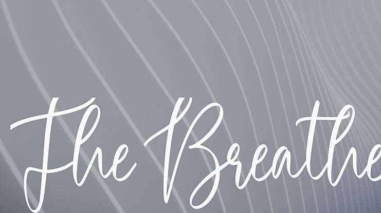 The Breathe Font