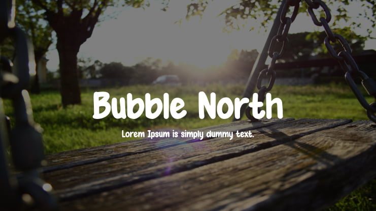Bubble North Font