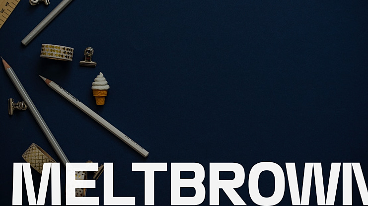 Meltbrown Font