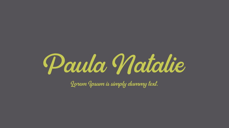 Paula Natalie Font