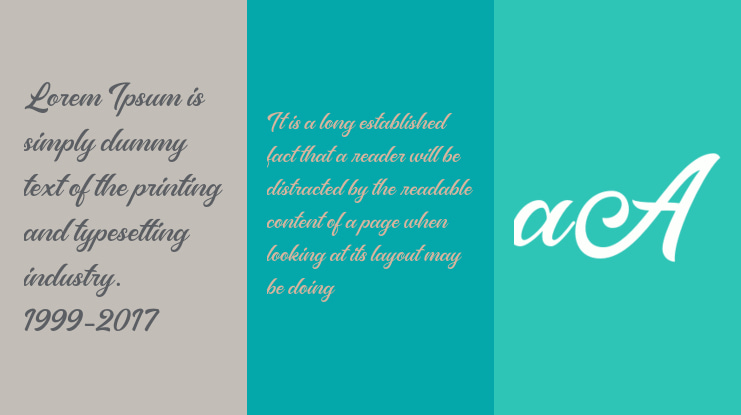 Thalia Kendrick Font Family