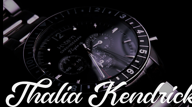 Thalia Kendrick Font Family