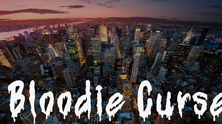 Bloodie Curse Font