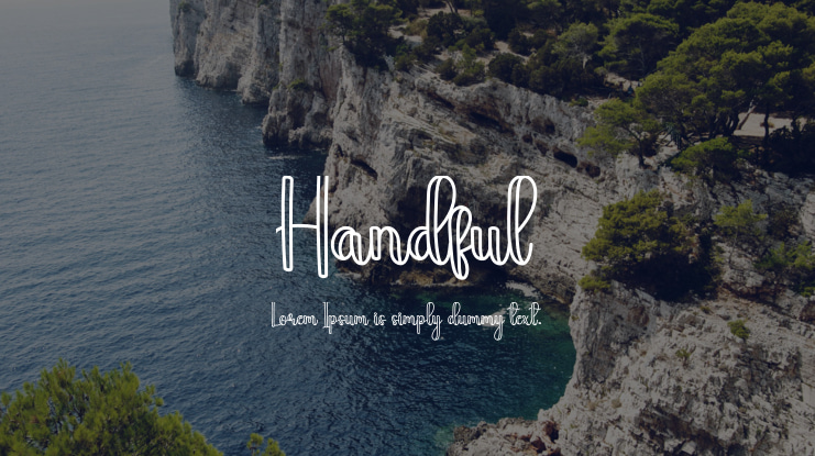 Handful Font