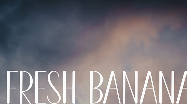 Fresh Banana Font