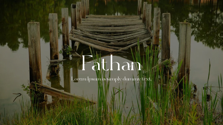Fathan Font