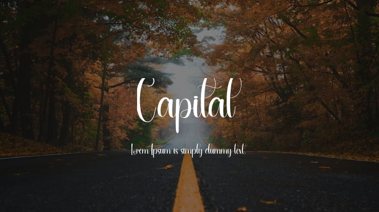 Capital Font