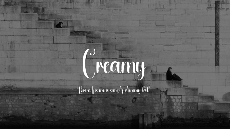 Creamy Font