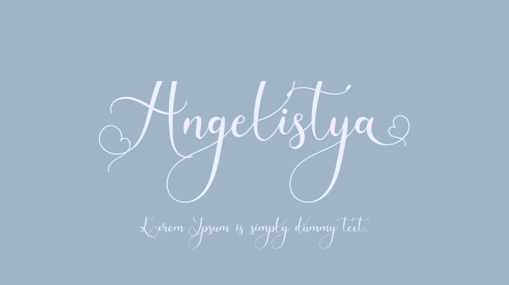 Angelistya Font