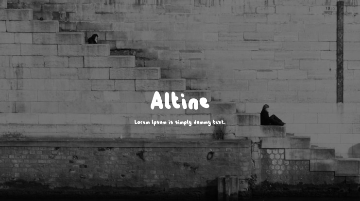 Altine Font
