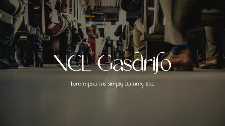 NCL Gasdrifo Font
