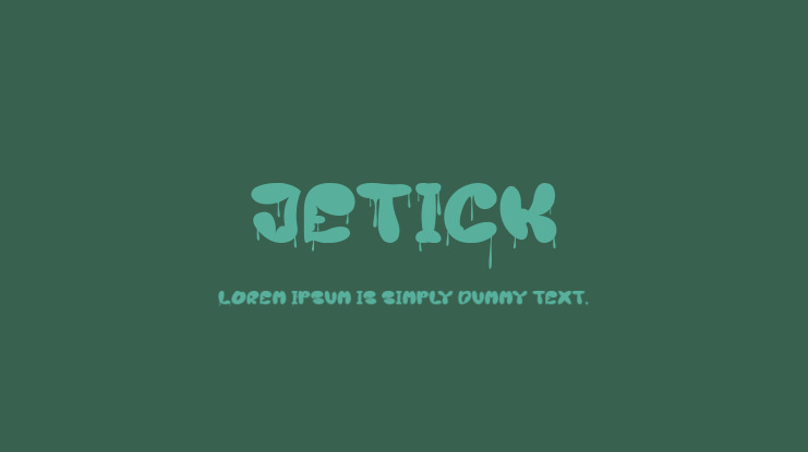 JETICK Font