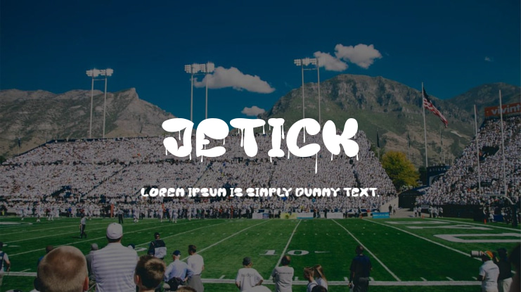 JETICK Font