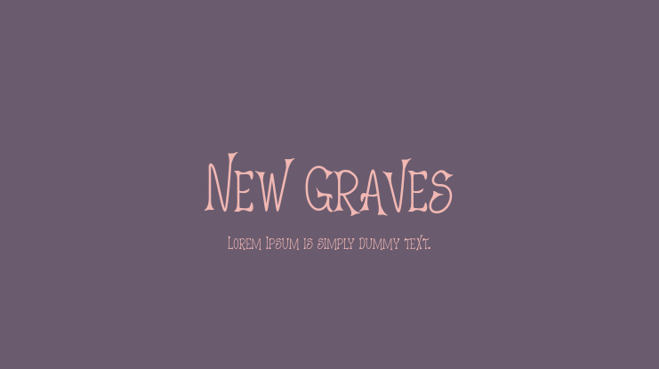 New Graves Font