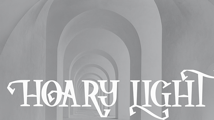 HOARY Font
