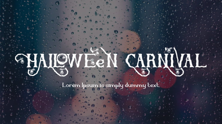 Halloween Carnival Font