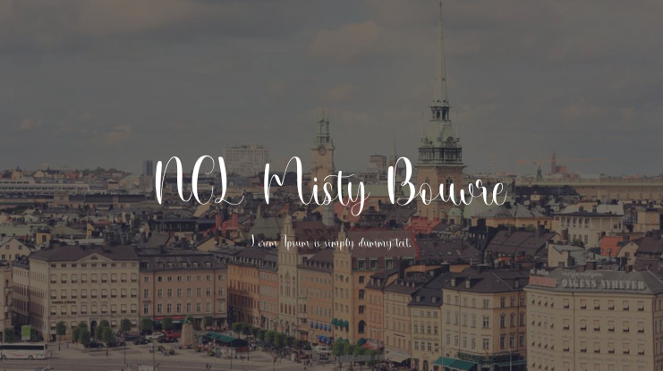 NCL Misty Bouvre Font