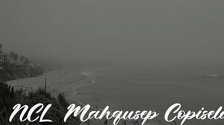 NCL Mahqusep Copisela Font