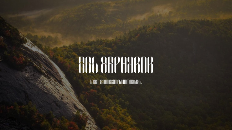 NCL Sephyrok Font