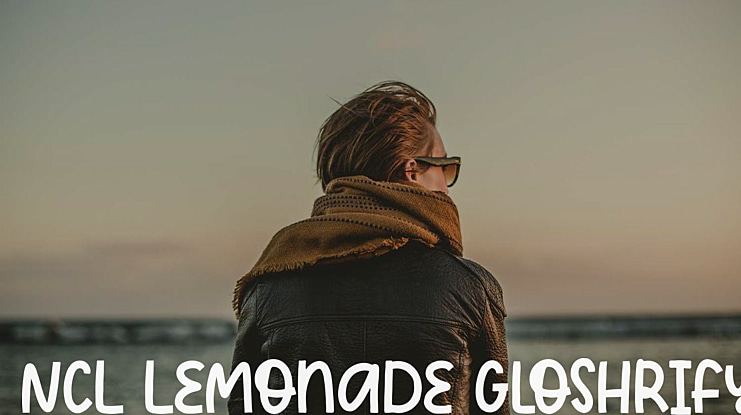 NCL Lemonade Gloshrify Font