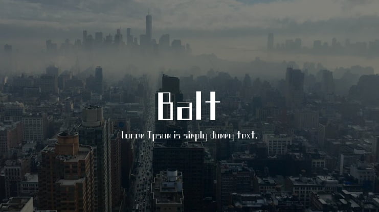 Balt Font
