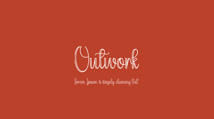 Outwork Font