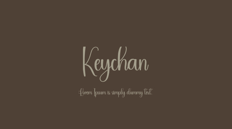 Keychan Font