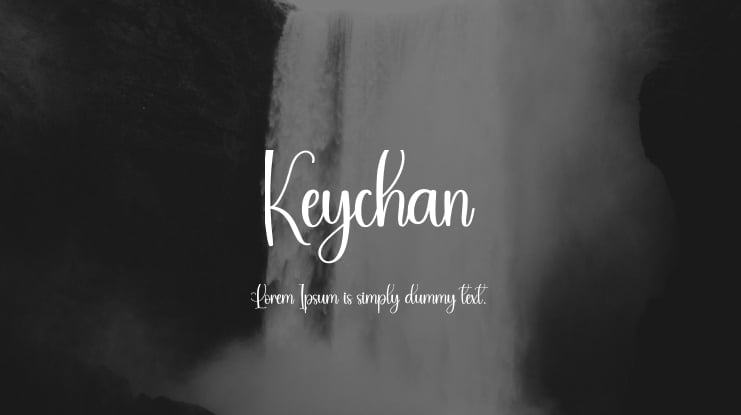 Keychan Font