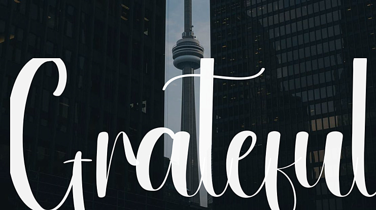 Grateful Font
