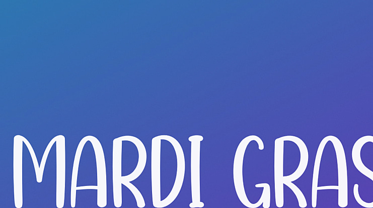 Mardi Gras Font