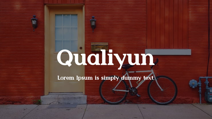 Qualiyun Font