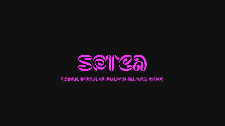 Sorca Font