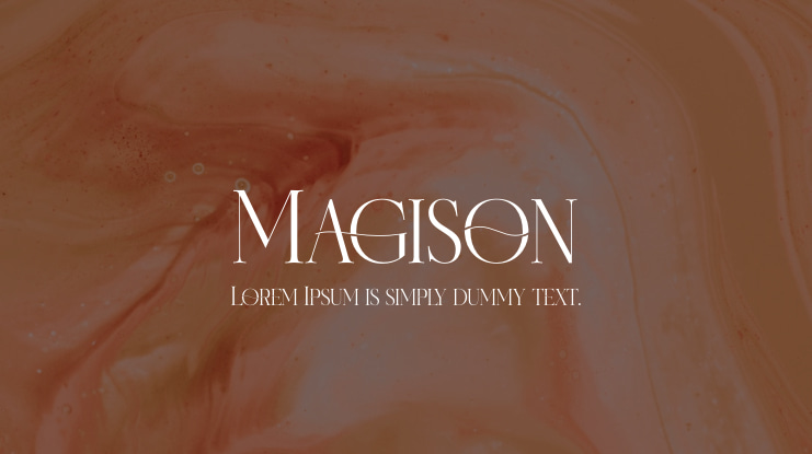 Magison Font