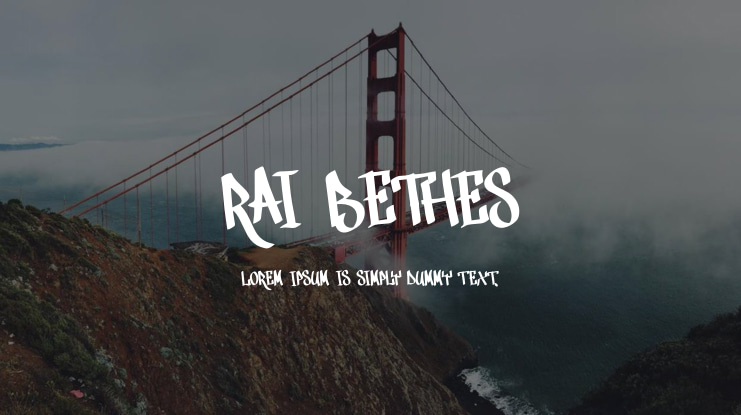 Rai Bethes Font