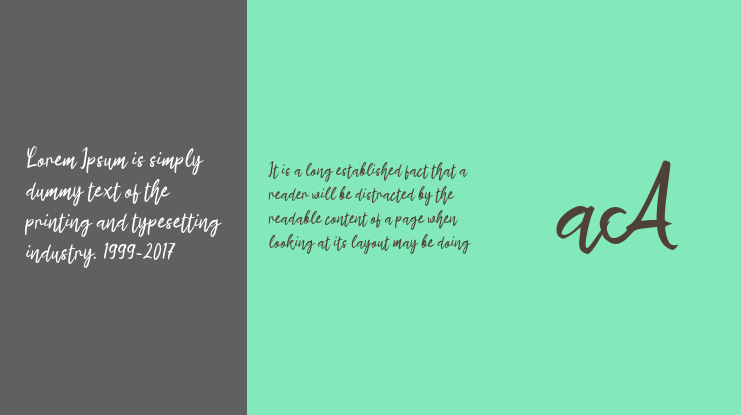 i Impatiens Bounce Font